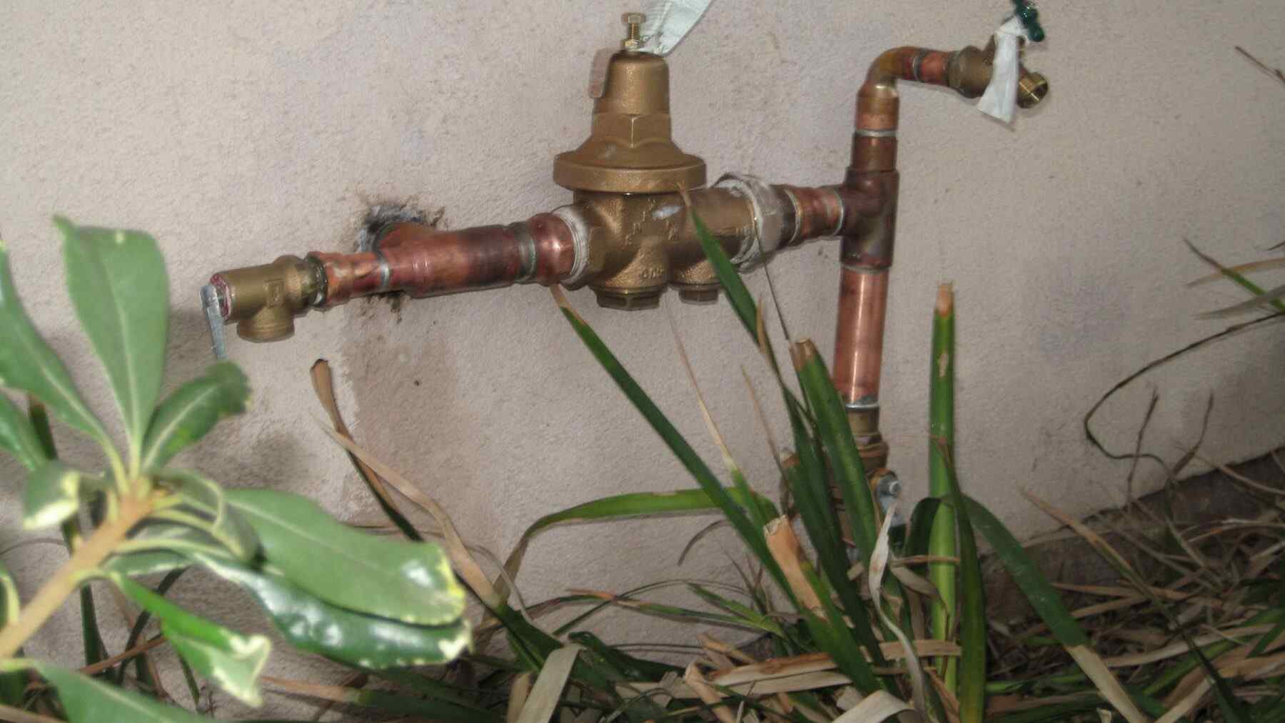 Drain & sewer line repair on site