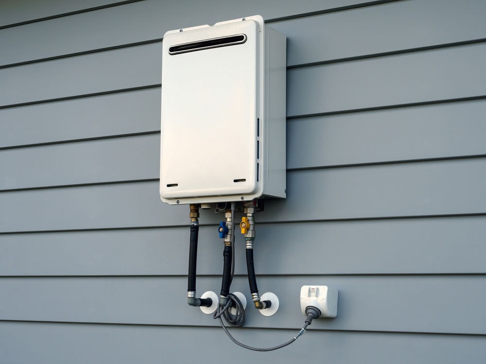 Tankless Water Heater Installation services by Patriot Plumbing